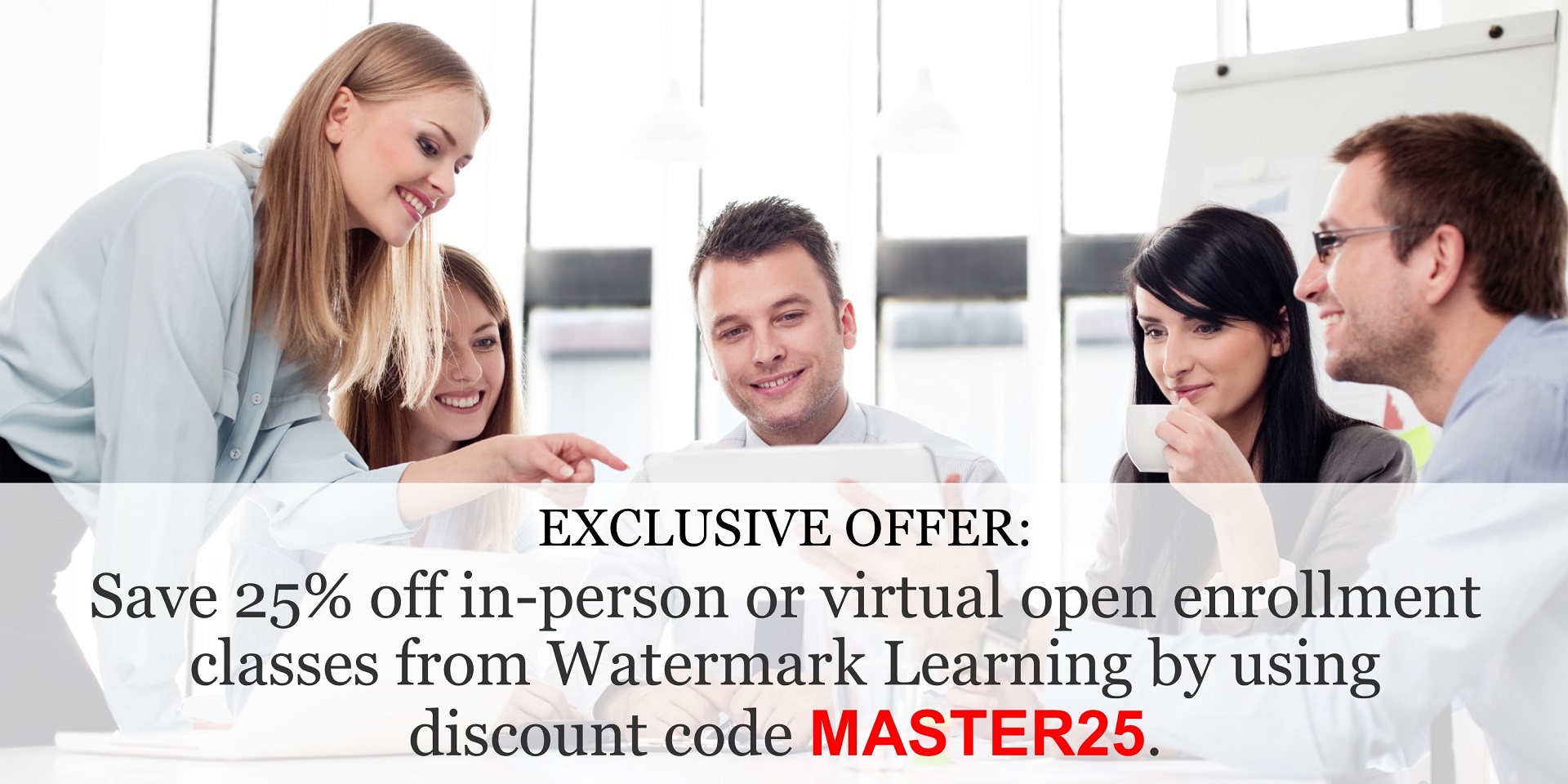Get great in-person or online training from ASPE and save 25% using coupon code MBA25