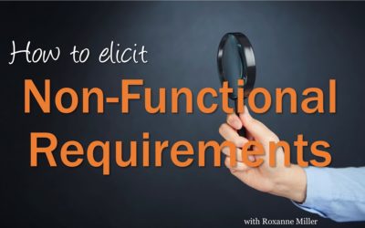 MBA002: How to Elicit Non-Functional Requirements – Interview with Roxanne Miller