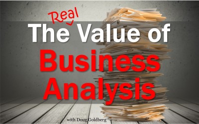 MBA065: The Value of Business Analysis