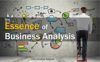 MBA071: The Essence of Business Analysis