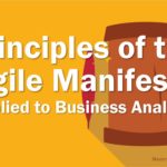Principles of the Agile Manifesto applied to business analysis