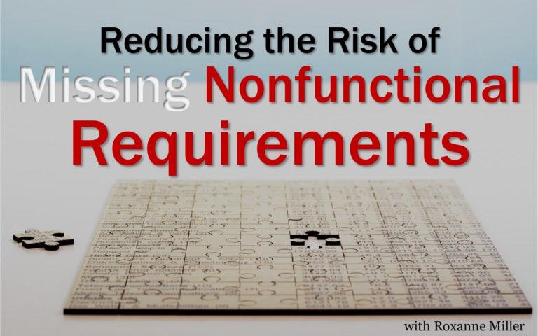 Reducing the Risk of Missing Non-Functional Requirements