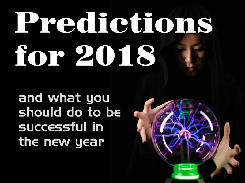 Predictions for 2018