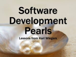 MBA228: Software Development Pearls